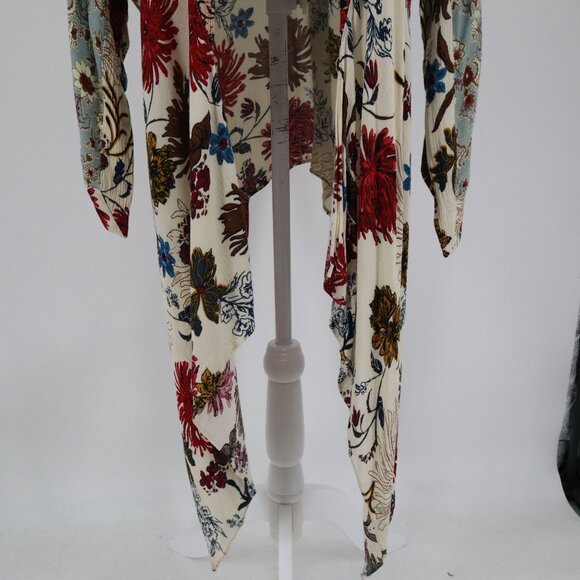 Umgee Vanilla Blossom Cardigan Womens S/M Blue Boho Eclectic Gypsy Ethnic Tribal - Picture 9 of 16